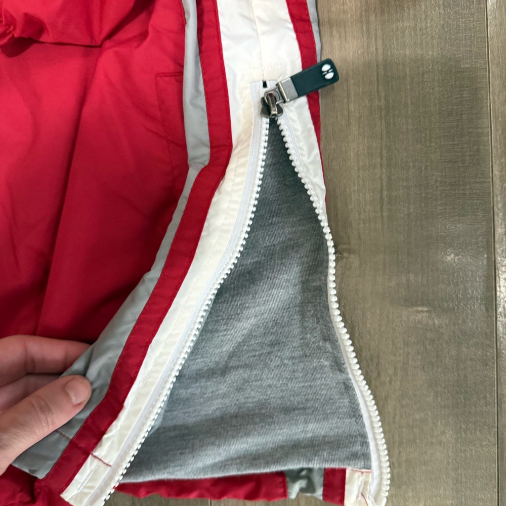 Vintage Ohio State Holloway Pullover Windbreaker Red XL Nylon Lined Embroidered - Picture 5 of 13